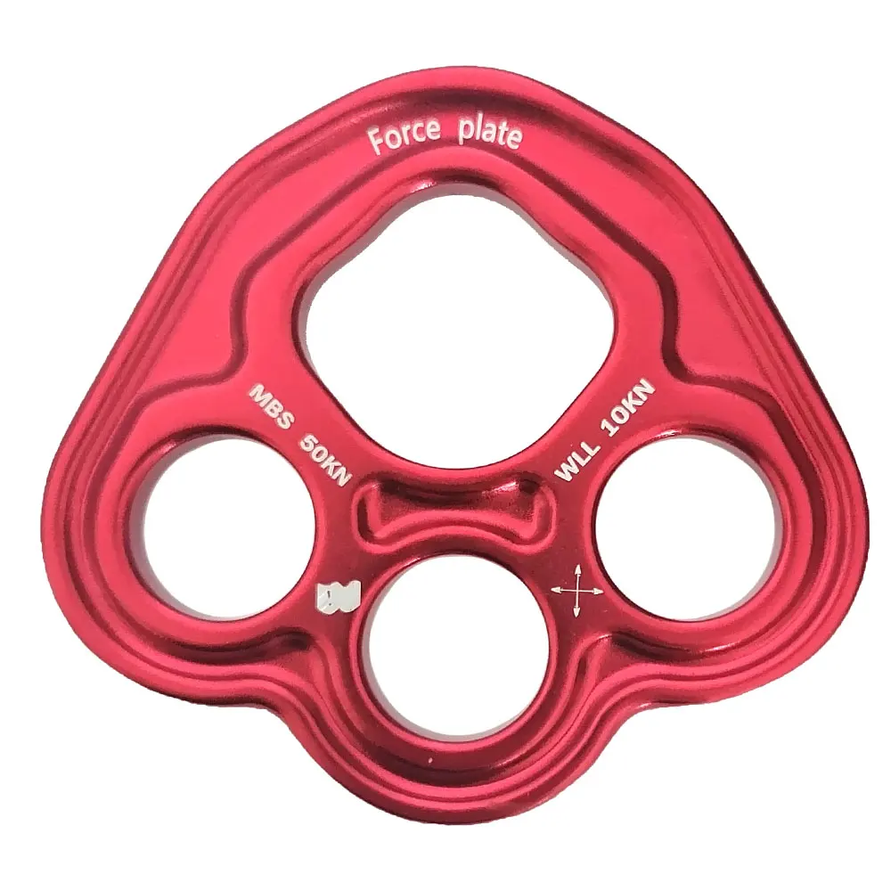 Fishing Boat Aluminum - 35KN Piastra di sartiame Arrampicata Orso